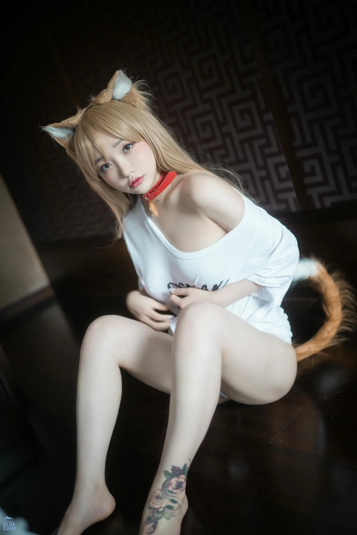 BLUECAKE No.069 YeEun诱惑小猫养成cos - 7