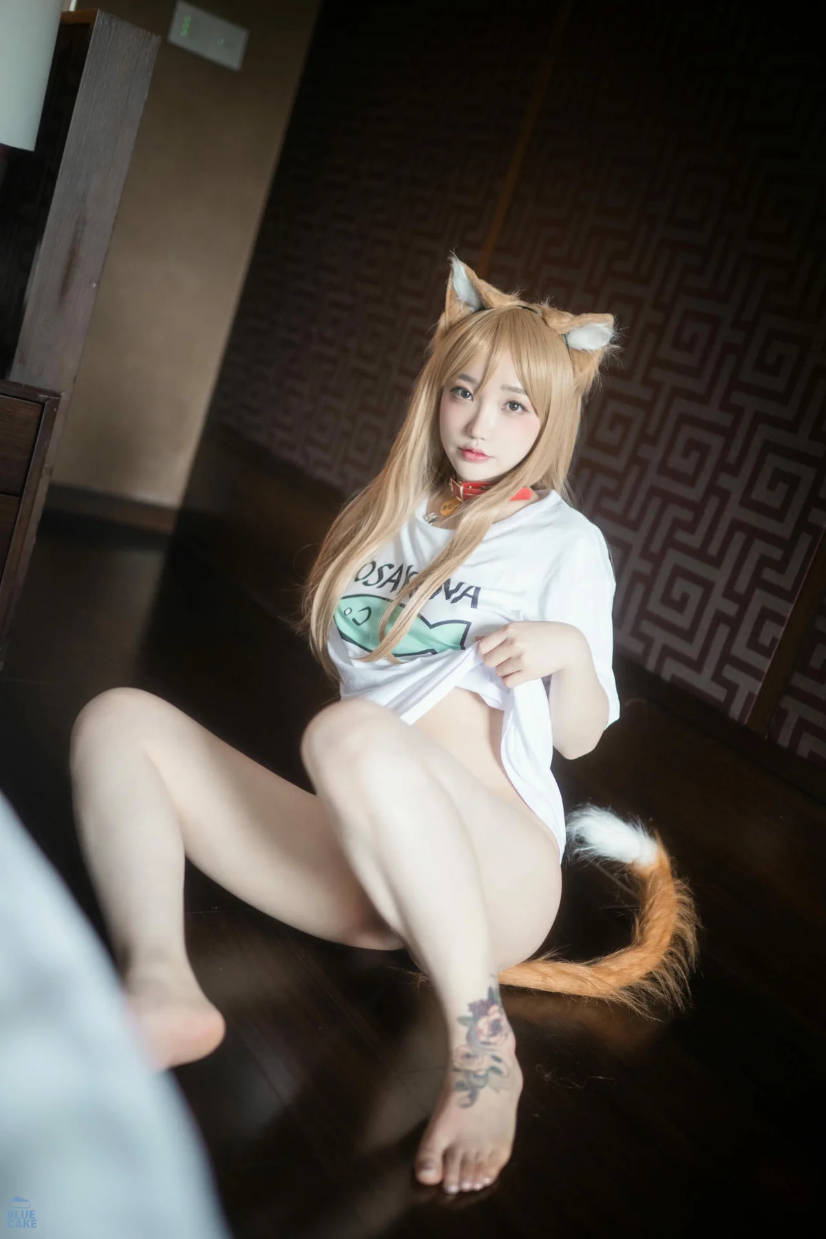 BLUECAKE No.069 YeEun诱惑小猫养成cos - 3