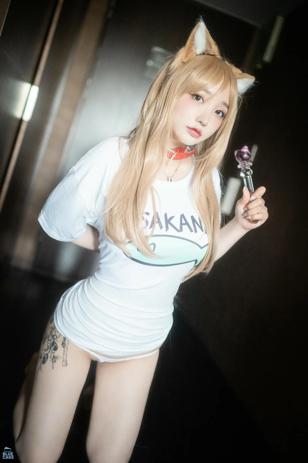 BLUECAKE No.072 YeEun翘臀小猫少女 - 3