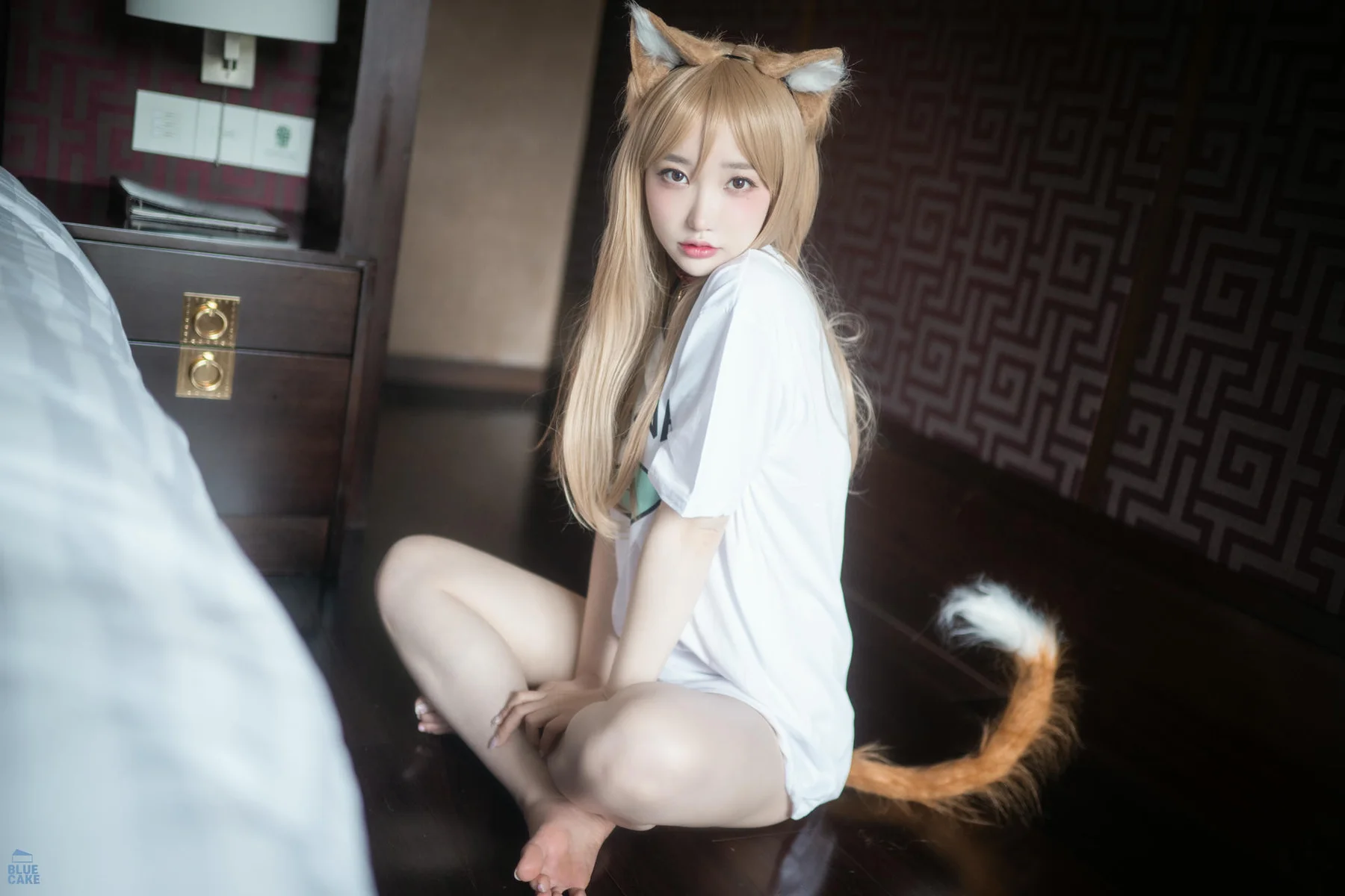 BLUECAKE No.072 YeEun翘臀小猫少女 - 1