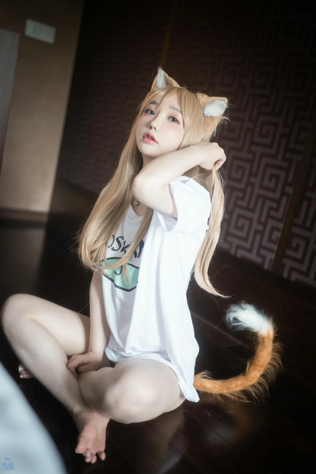 BLUECAKE No.072 YeEun翘臀小猫少女 - 3