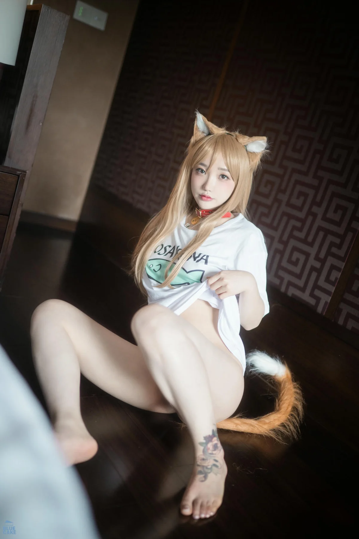 BLUECAKE No.072 YeEun翘臀小猫少女 - 4