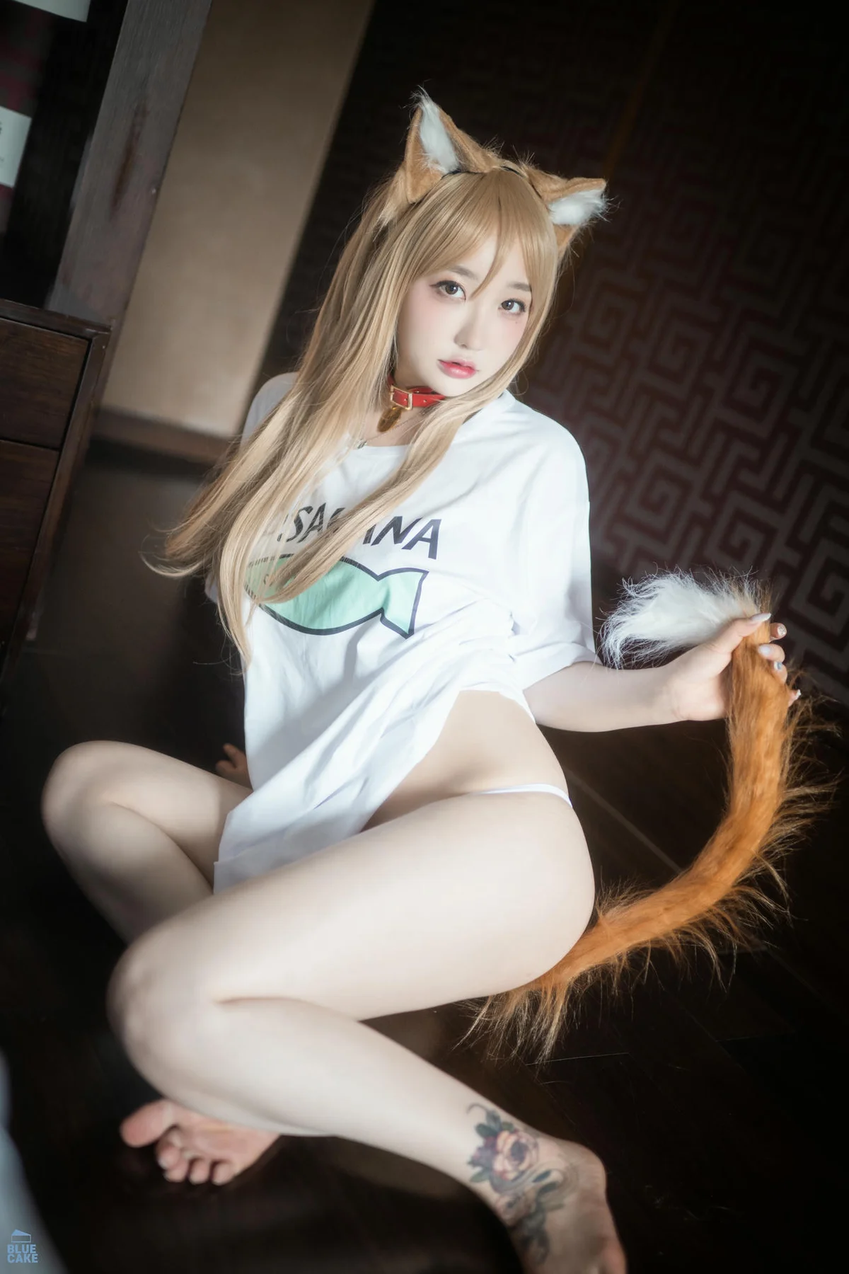 BLUECAKE No.072 YeEun翘臀小猫少女 - 7