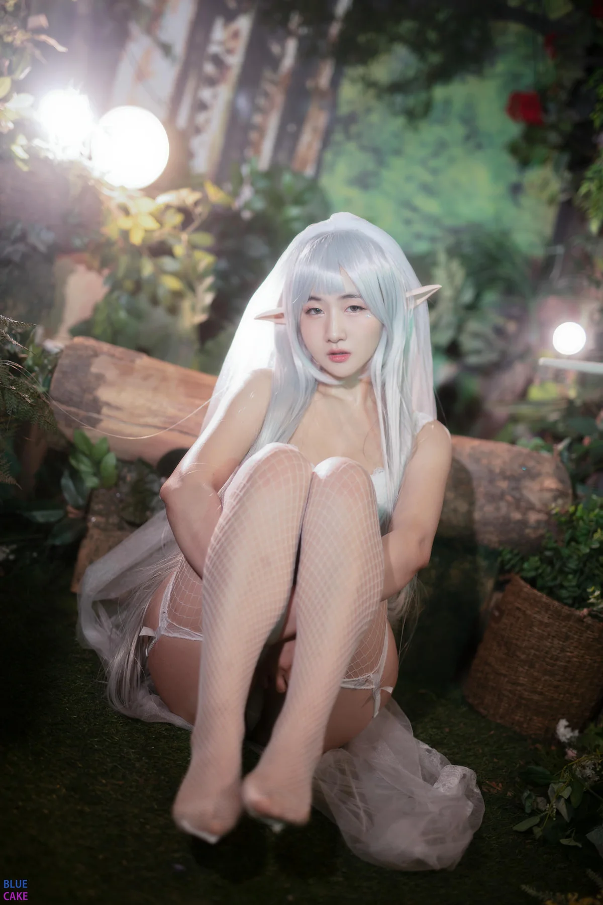 BLUECAKE No.074 Jina红色内衣写真 - 10