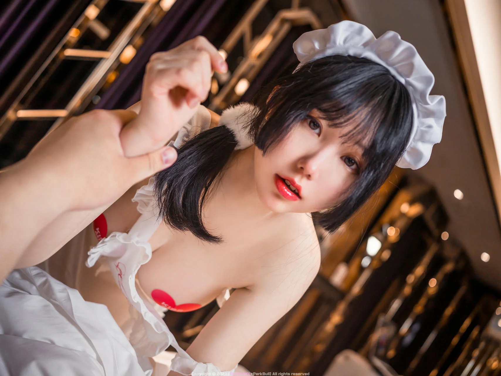 BLUECAKE No.079 Jamong翘臀女仆制服 - 4