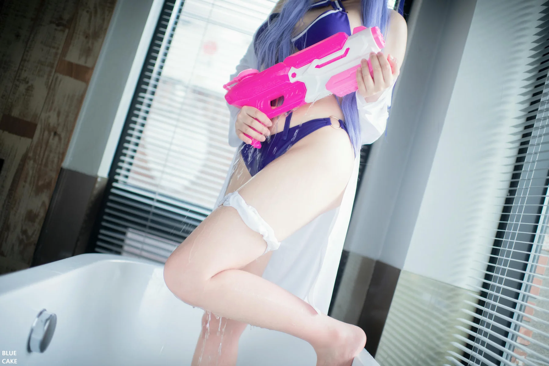 BLUECAKE No.083 Nono湿身比基尼cos - 10