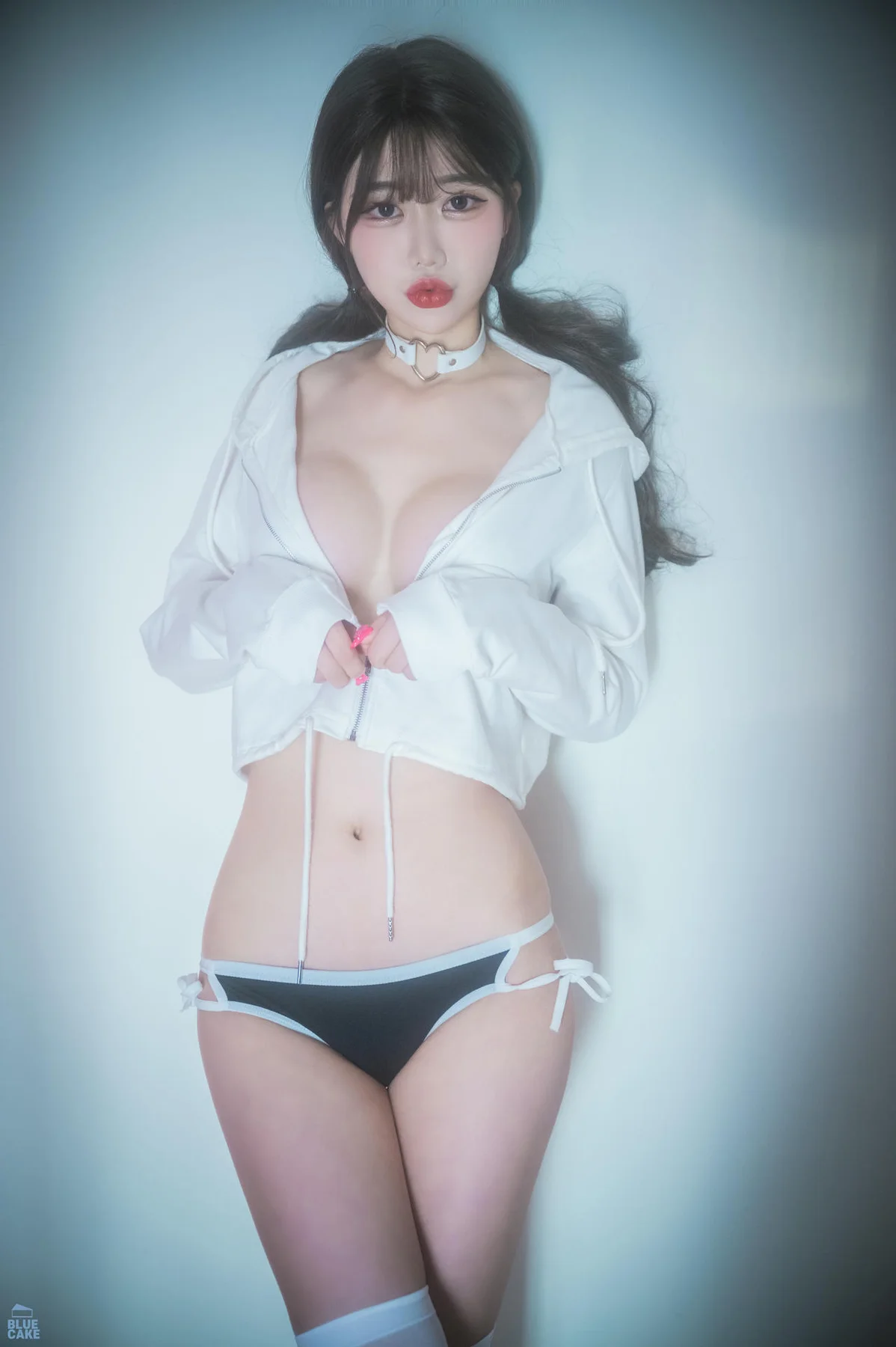 BLUECAKE No.090 JungEun白衬衫萝莉美腿 - 4