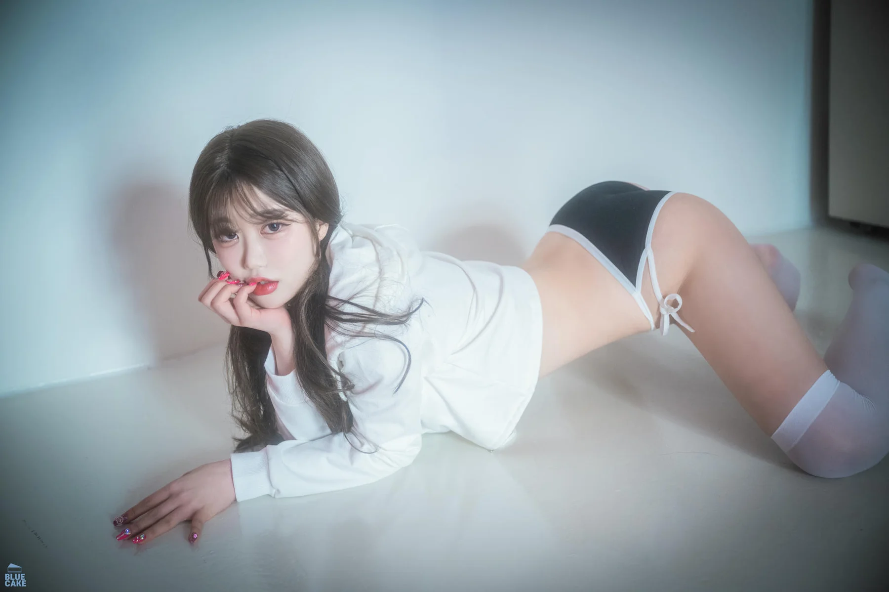 BLUECAKE No.090 JungEun白衬衫萝莉美腿 - 8