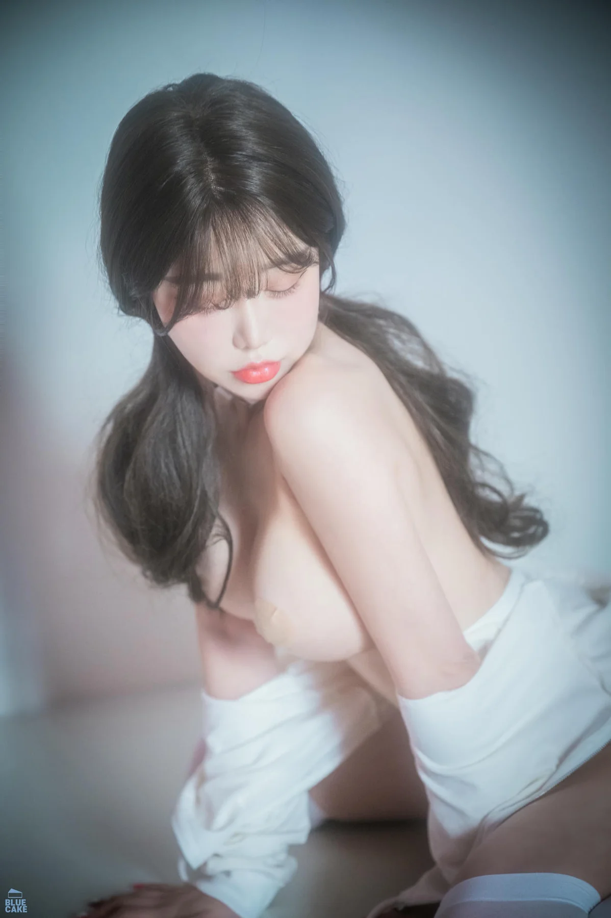 BLUECAKE No.090 JungEun白衬衫萝莉美腿 - 10