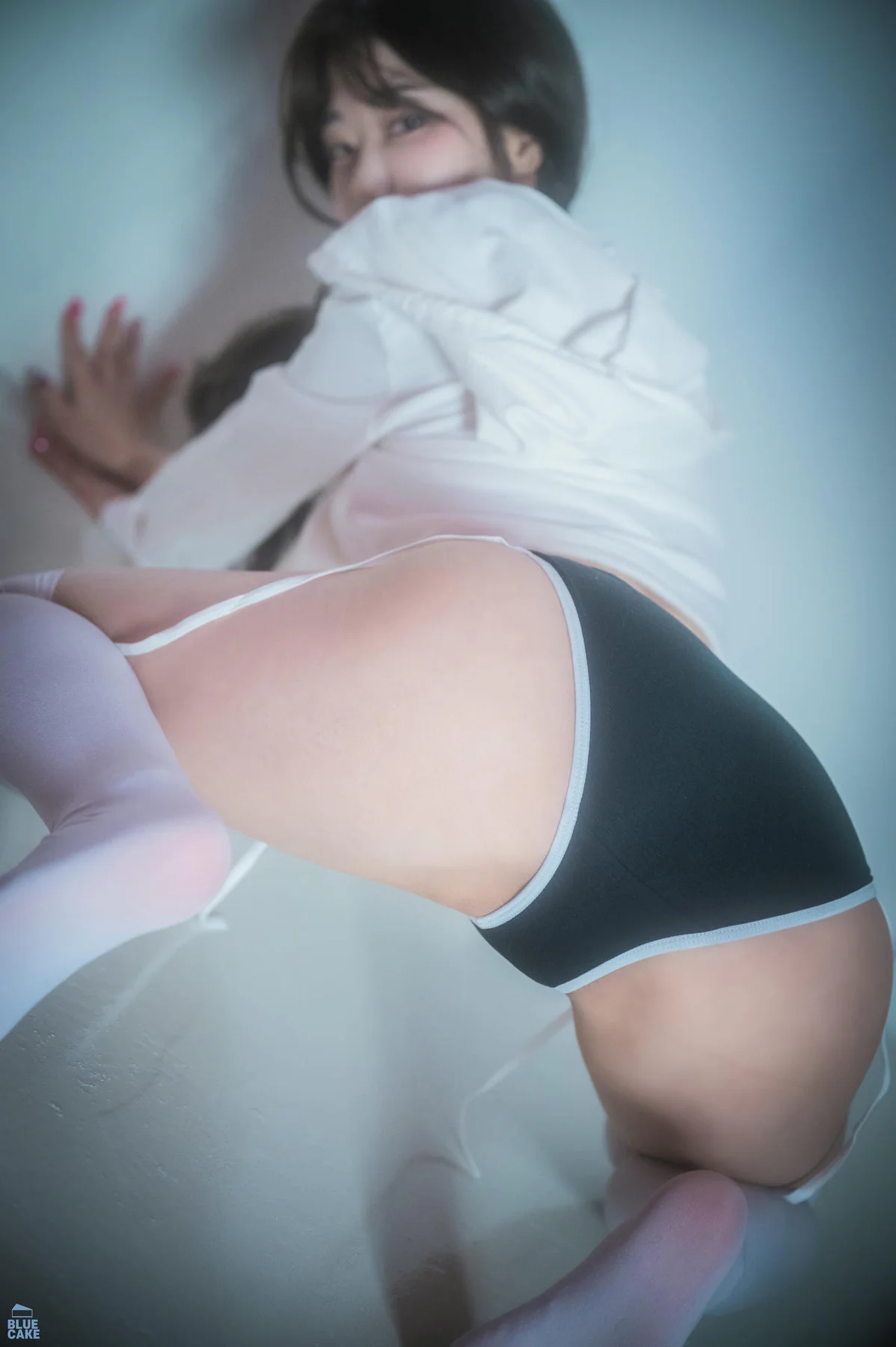 BLUECAKE No.090 JungEun白衬衫萝莉美腿 - 6