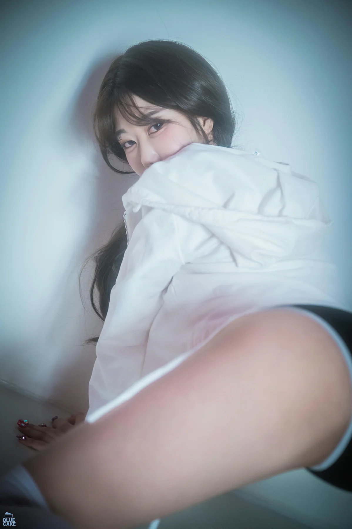 BLUECAKE No.090 JungEun白衬衫萝莉美腿 - 7