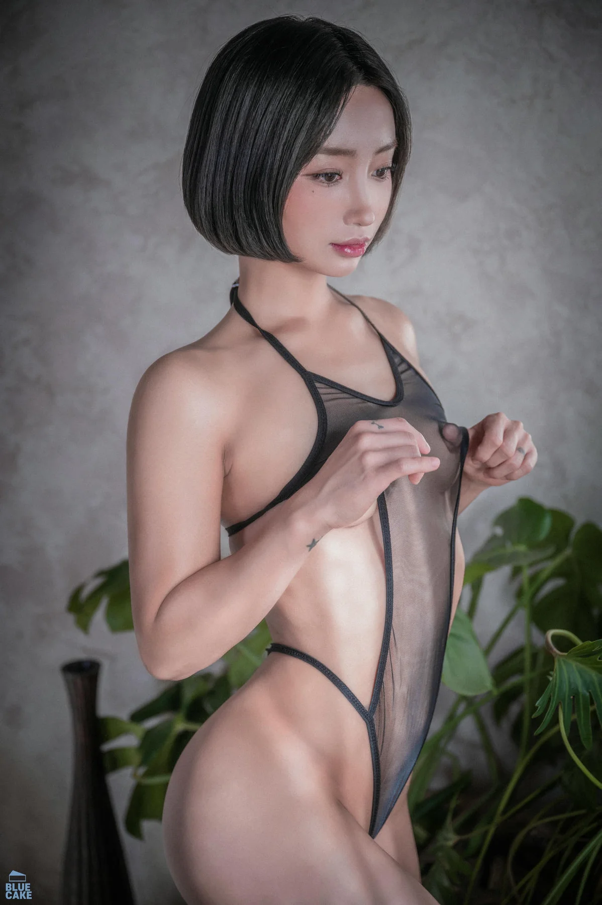 BLUECAKE No.092 Booty Queen 诱惑连体衣丁字裤 - 9