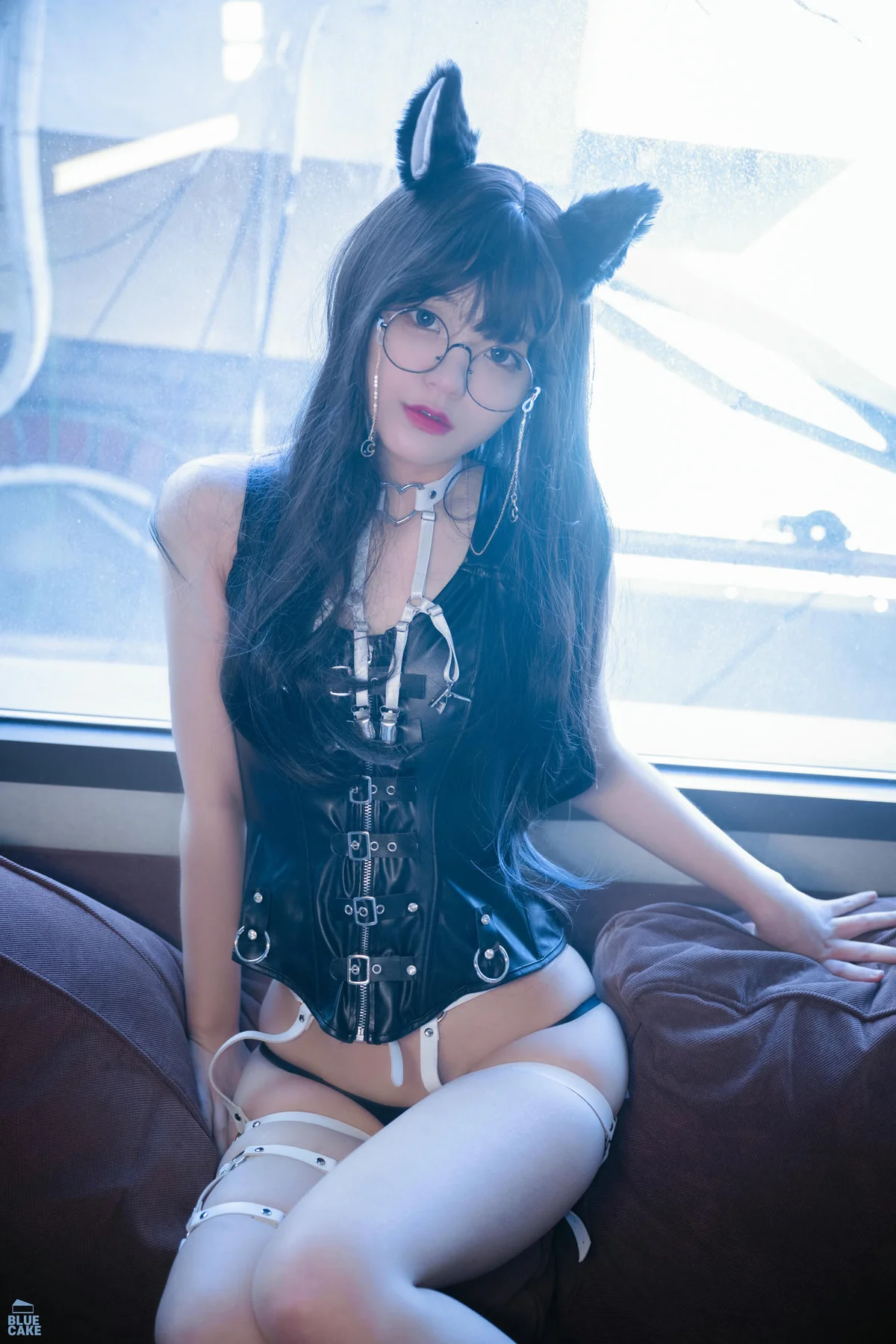 BLUECAKE No.095 Jenny皮衣猫咪制服 - 10