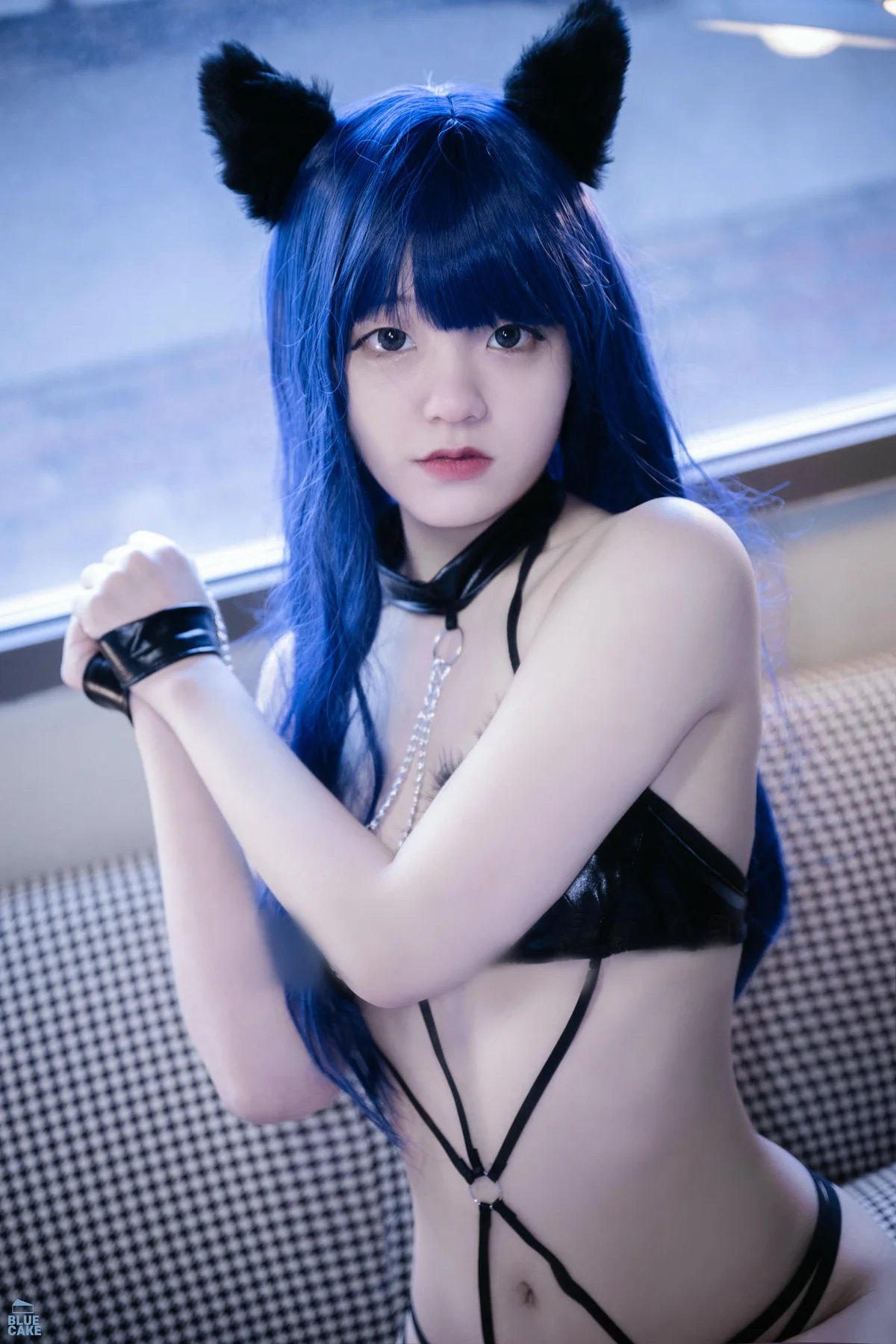 BLUECAKE No.095 Jenny皮衣猫咪制服 - 1