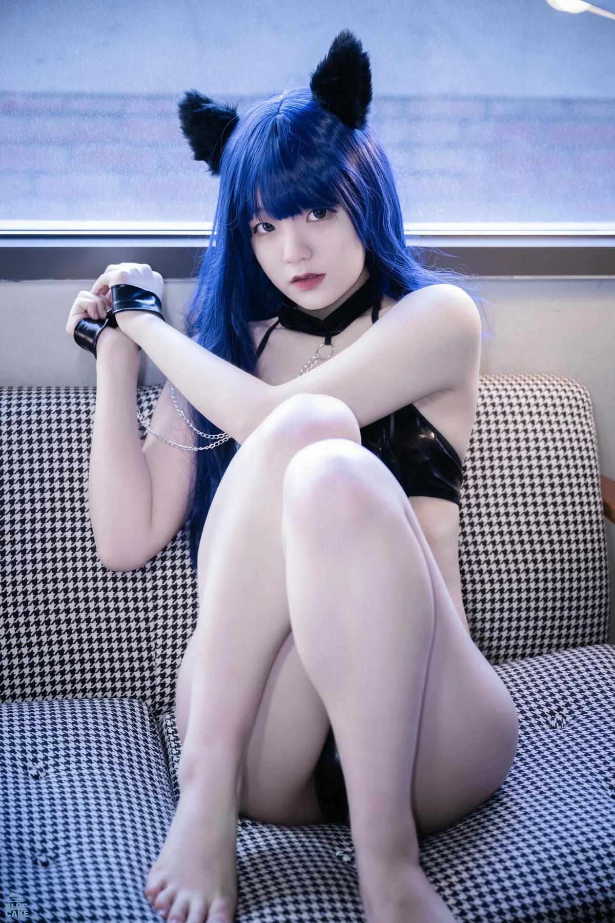 BLUECAKE No.095 Jenny皮衣猫咪制服 - 2