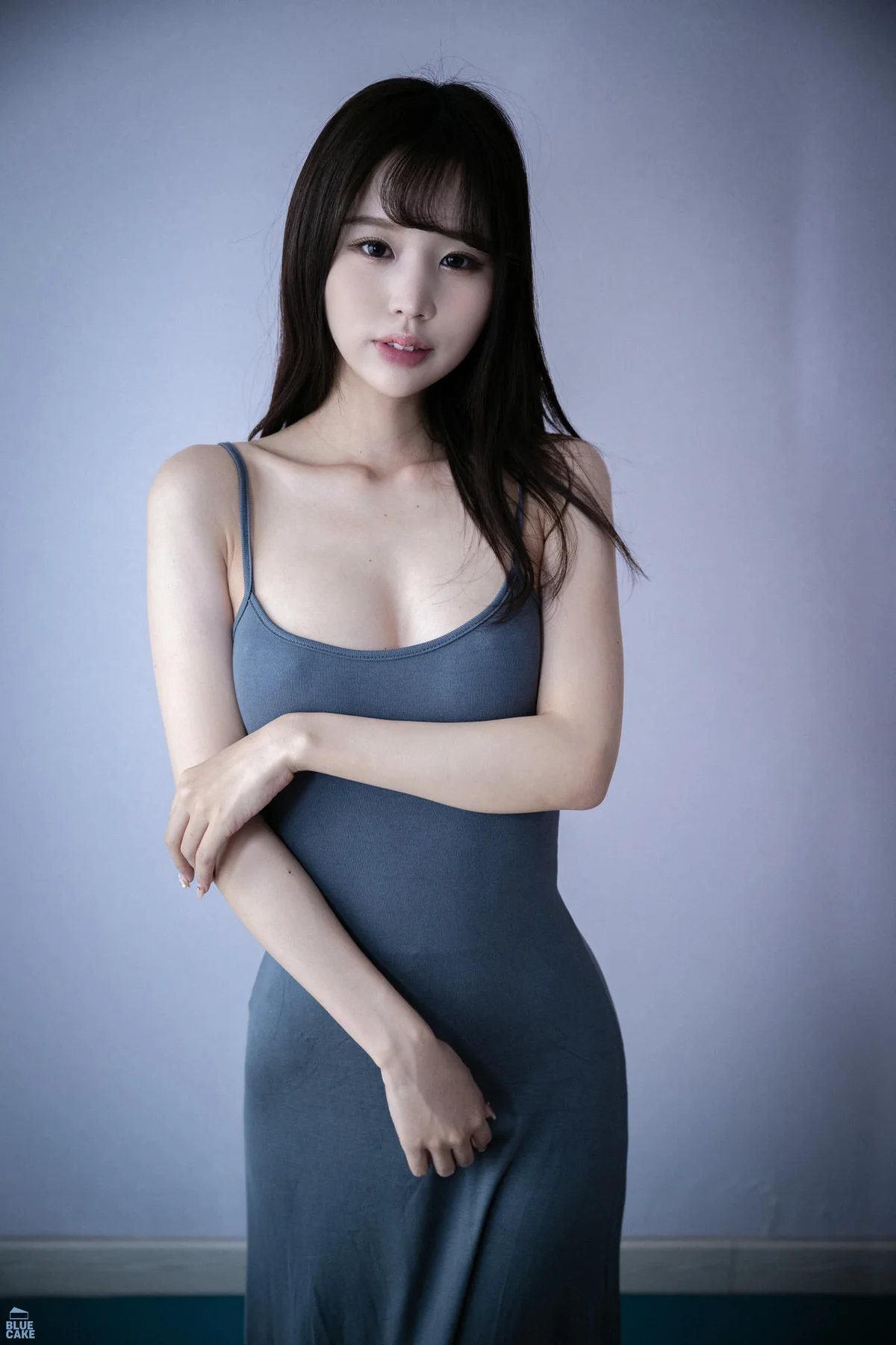 BLUECAKE No.097 Rima灰色紧身裙 - 3