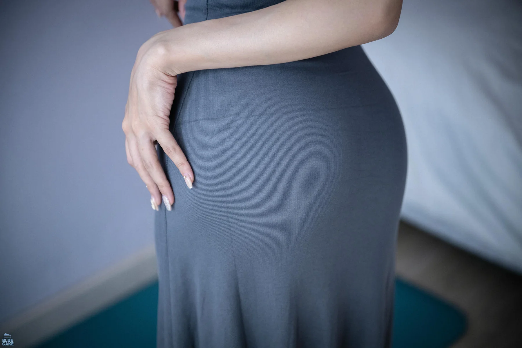 BLUECAKE No.097 Rima灰色紧身裙 - 10