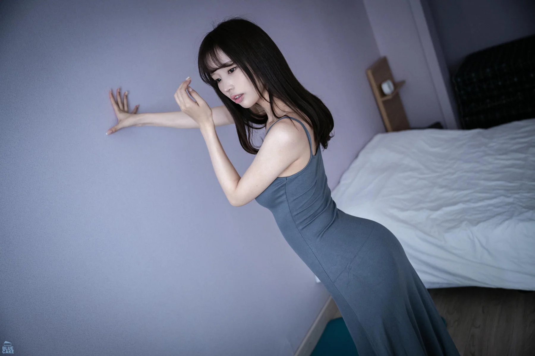 BLUECAKE No.097 Rima灰色紧身裙 - 2