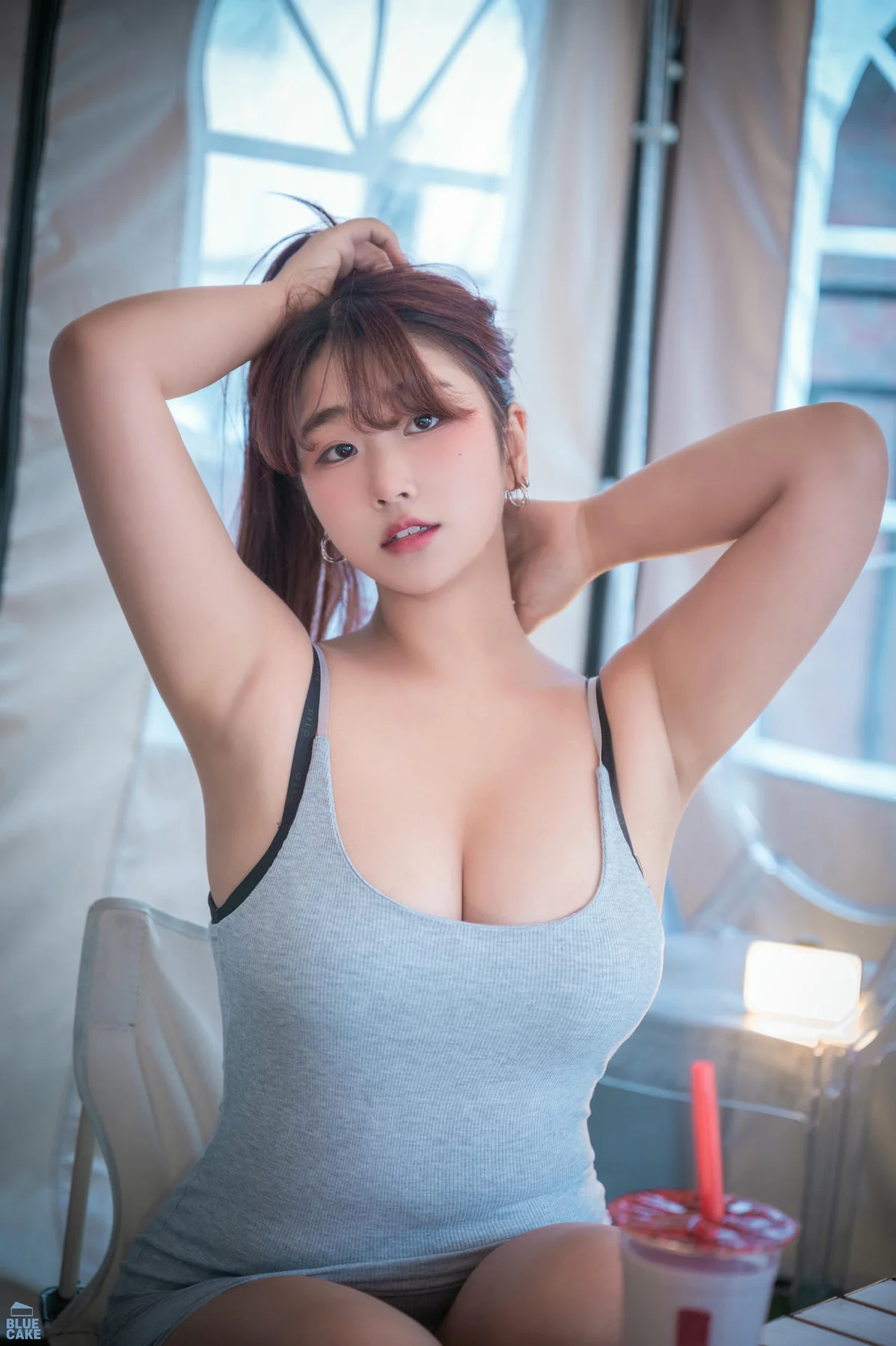 BLUECAKE No.100 GGuBBu肥臀少女写真 - 5