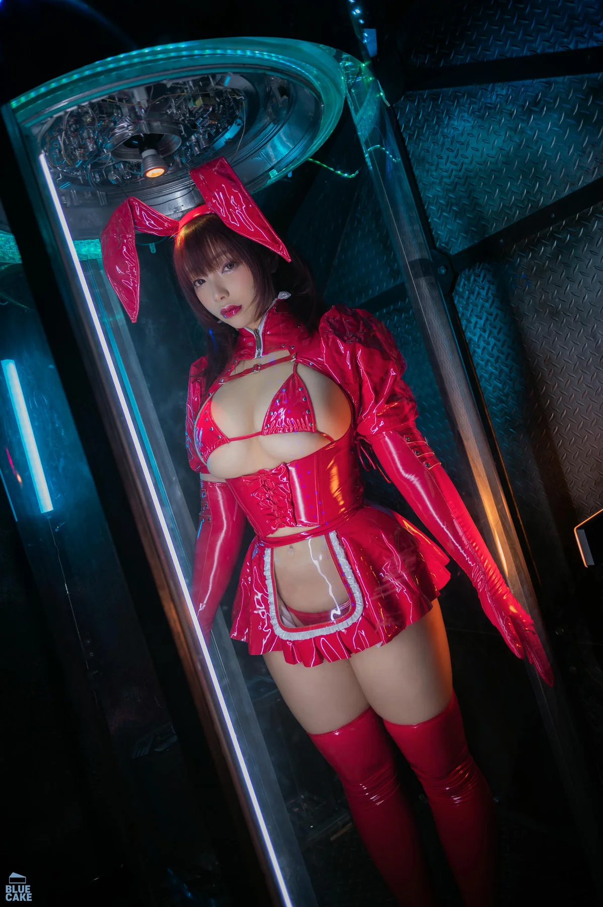 BLUECAKE No.111 GGUBBU红色兔女郎制服 - 7