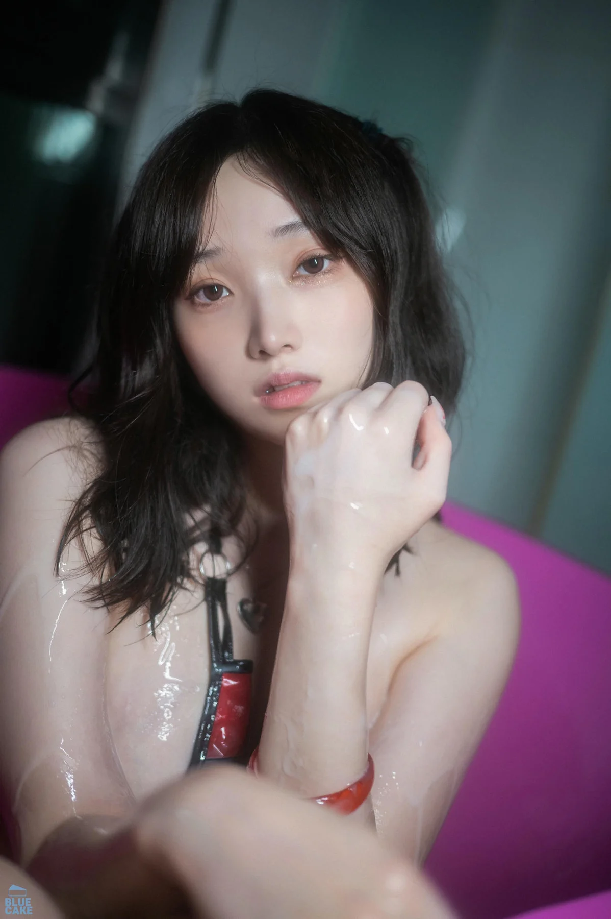 BLUECAKE No.117 Bambi翘臀皮裤性感写真 - 3