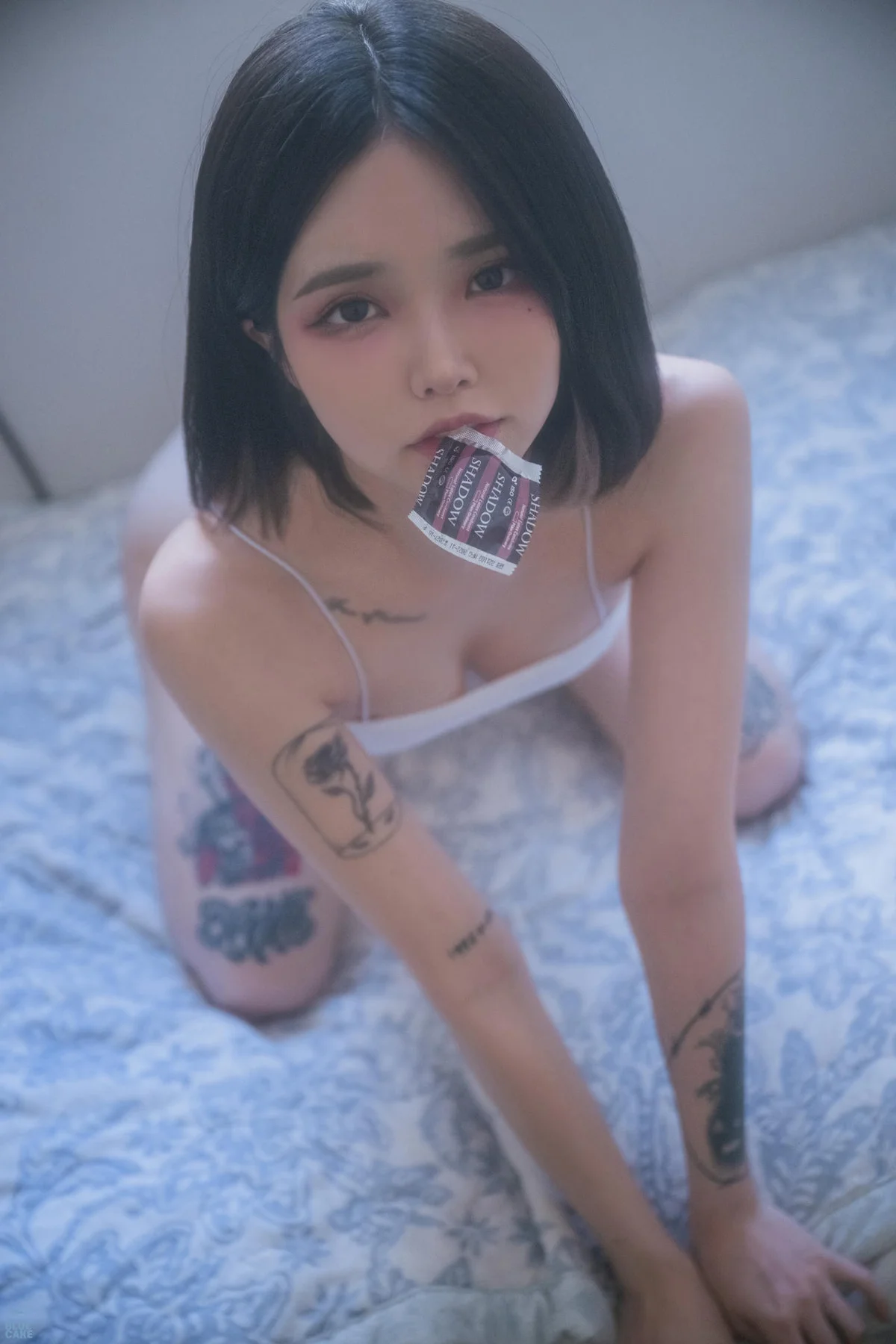 BLUECAKE No.143 Hikari抹胸短发美女 - 5