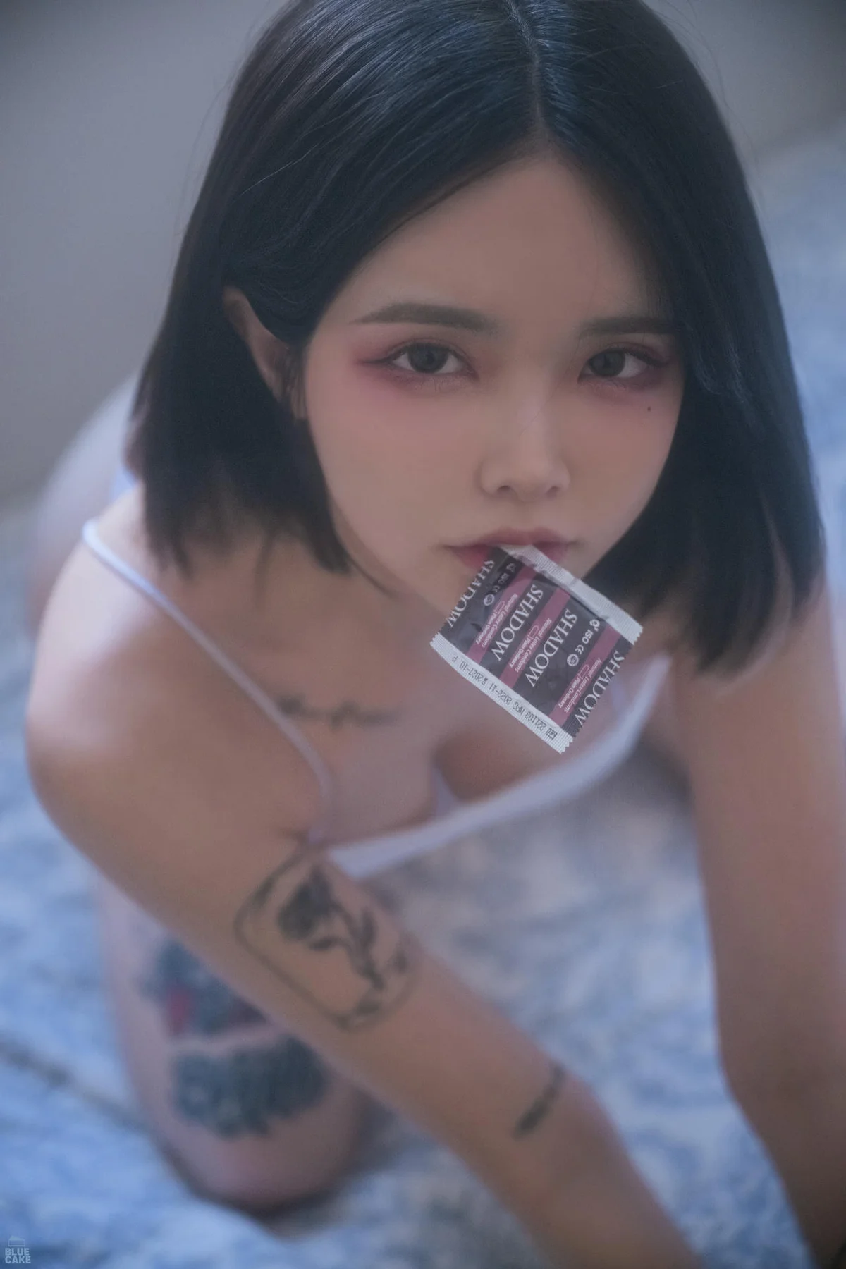BLUECAKE No.143 Hikari抹胸短发美女 - 6