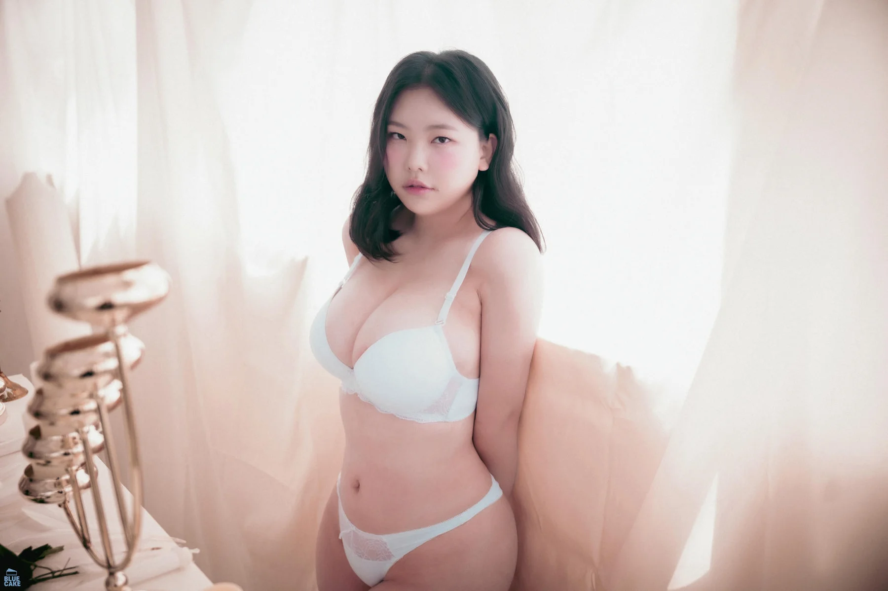 BLUECAKE No.152 Kang SeonHye巨乳连体衣 - 8