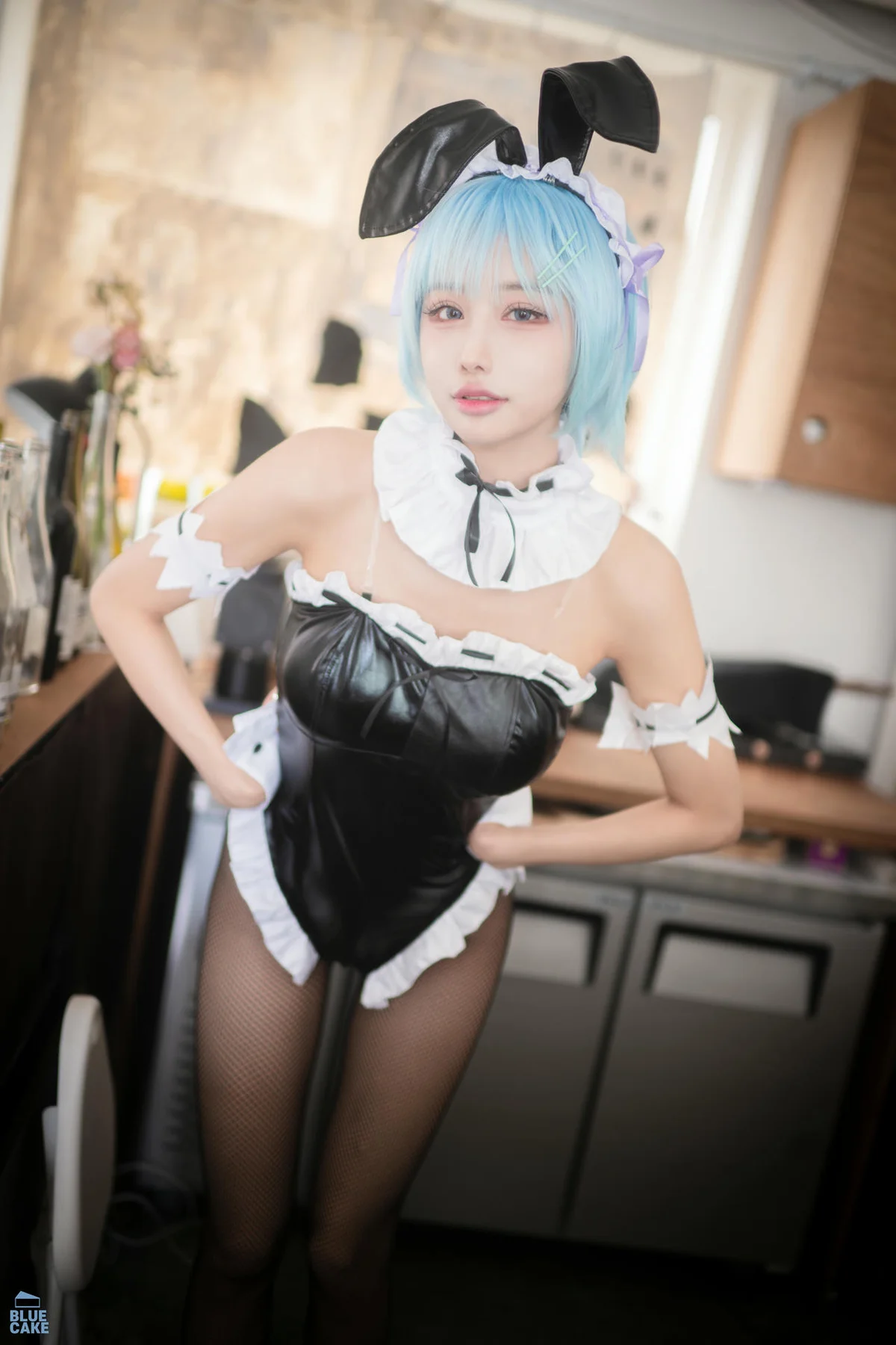 BLUECAKE No.165 YeonYu女仆cos香肩 - 2
