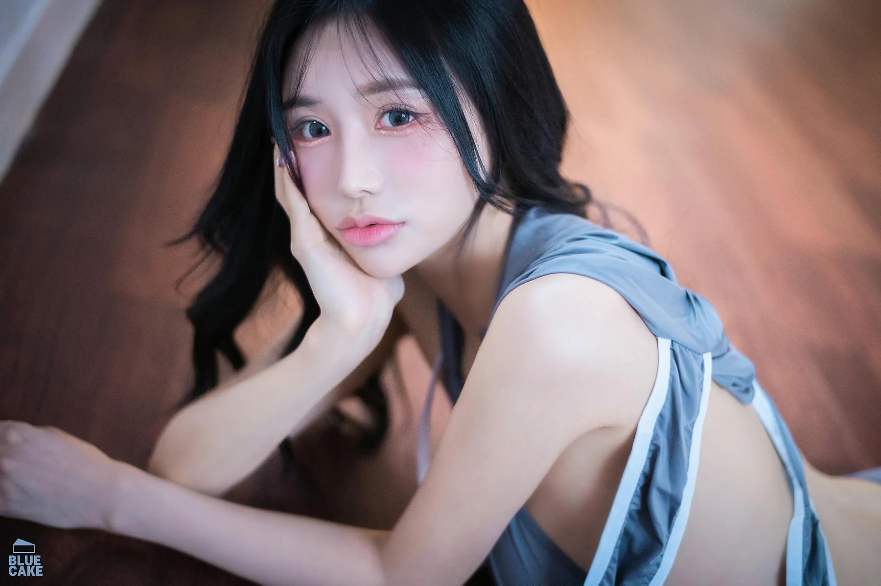 BLUECAKE No.166 YeonYu黑丝网袜皮衣 - 10