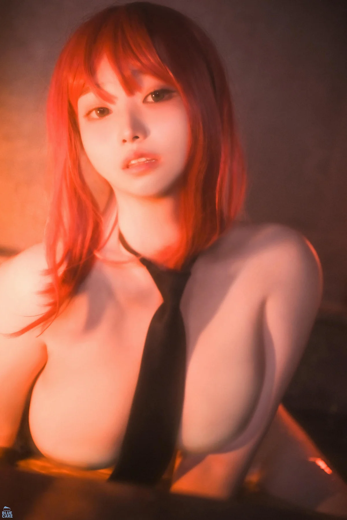 BLUECAKE No.167 Bambi皮裙红发少女 - 2
