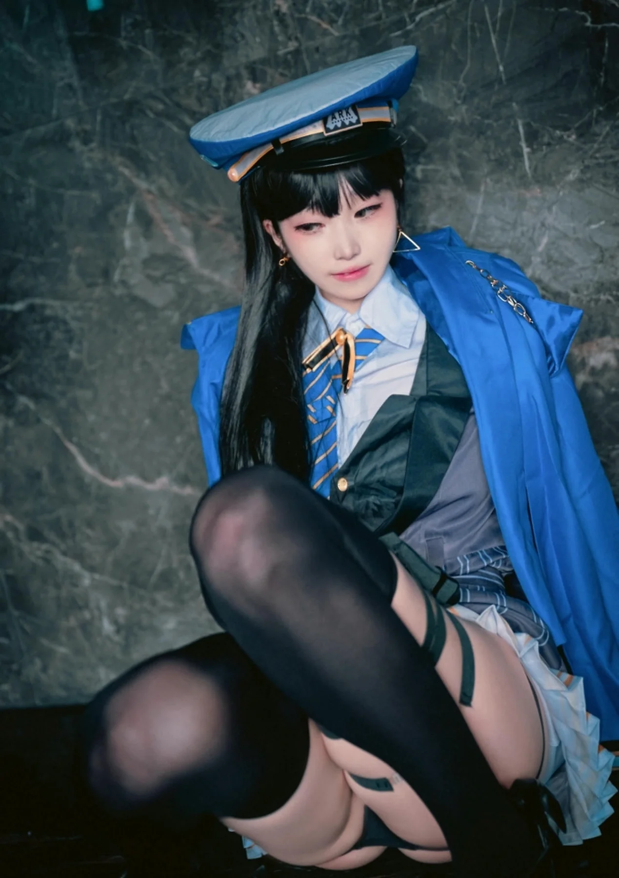 BLUECAKE No.178 Bambi制服乳贴写真 - 6