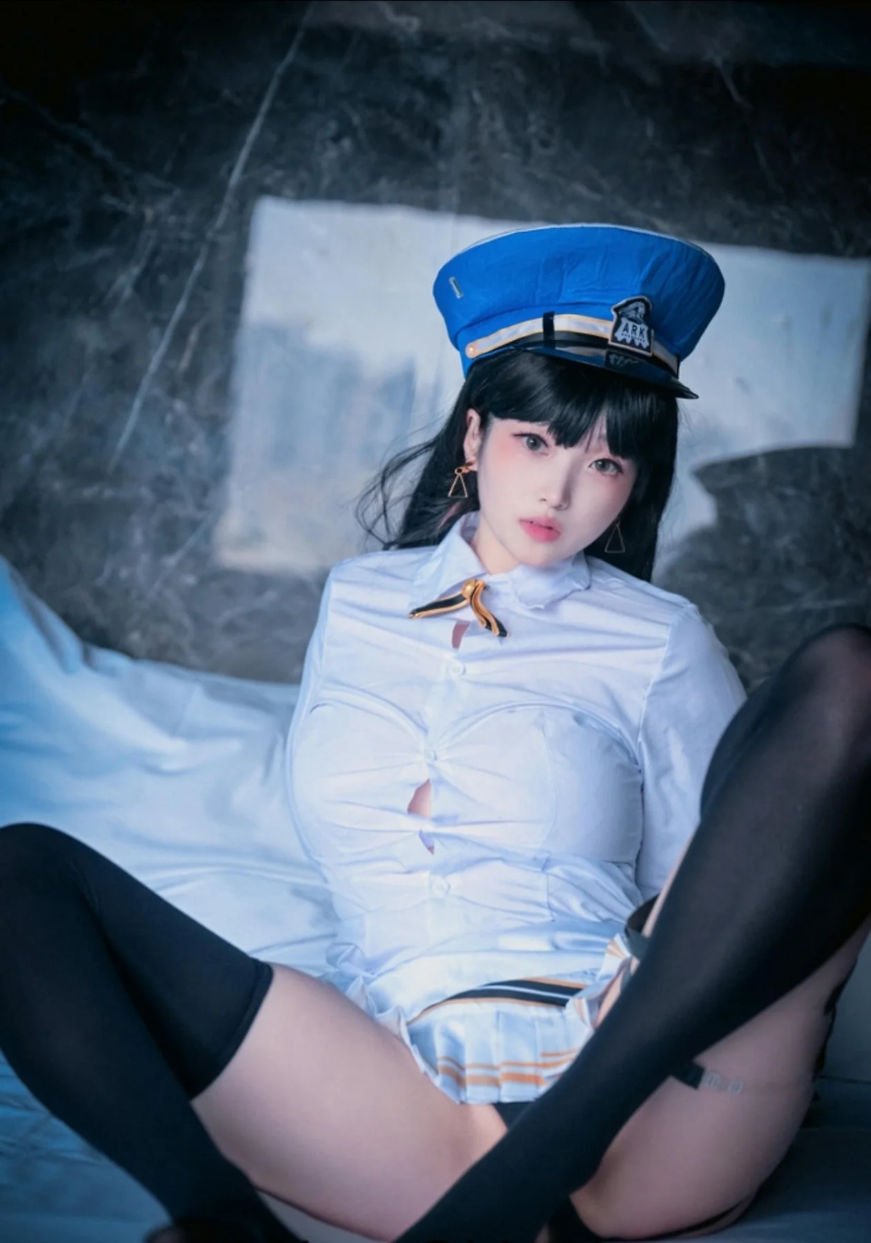 BLUECAKE No.178 Bambi制服乳贴写真 - 3