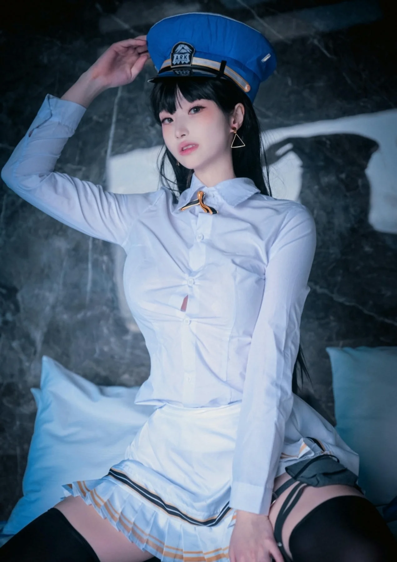 BLUECAKE No.178 Bambi制服乳贴写真 - 2