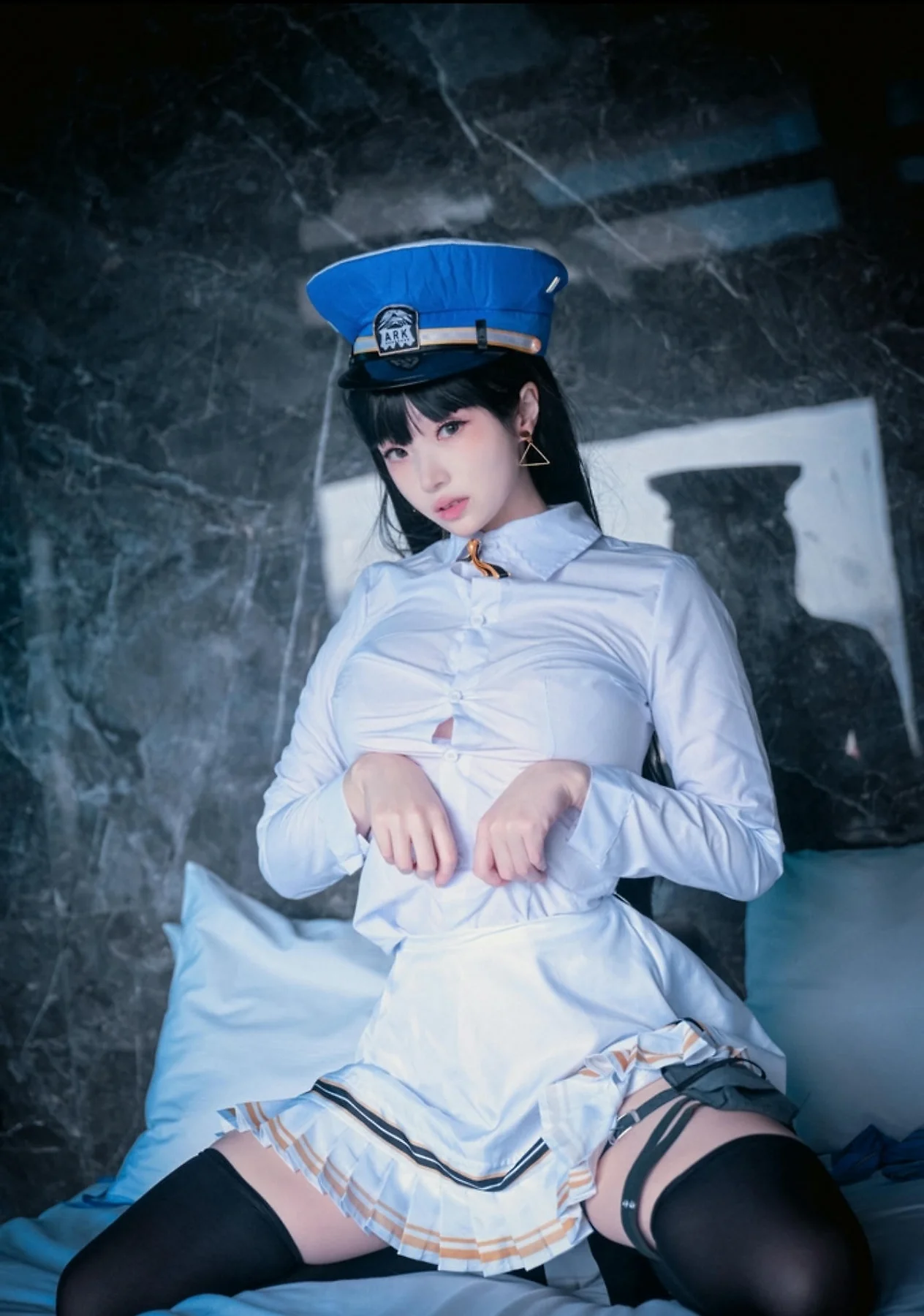 BLUECAKE No.178 Bambi制服乳贴写真 - 3