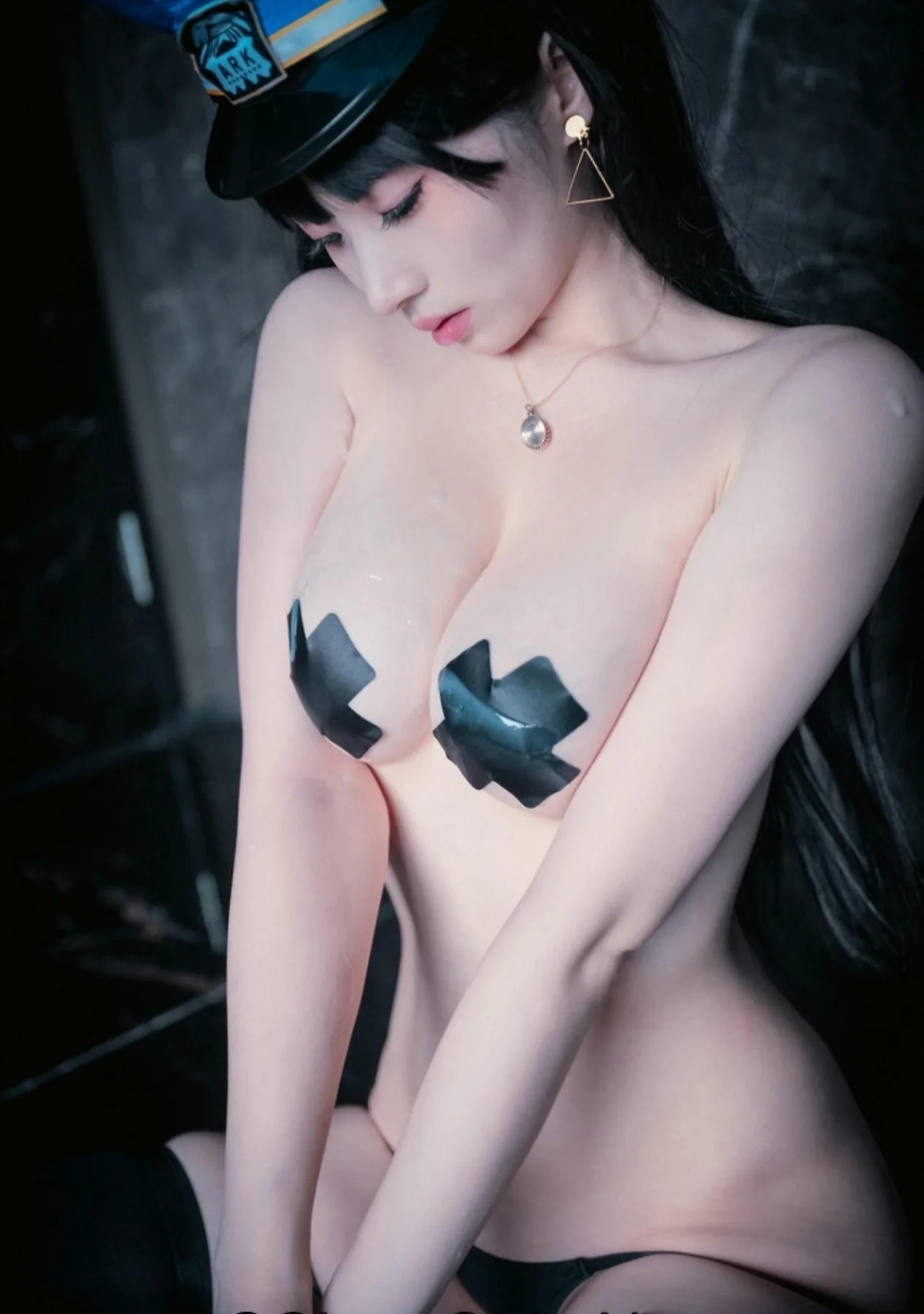 BLUECAKE No.178 Bambi制服乳贴写真 - 6
