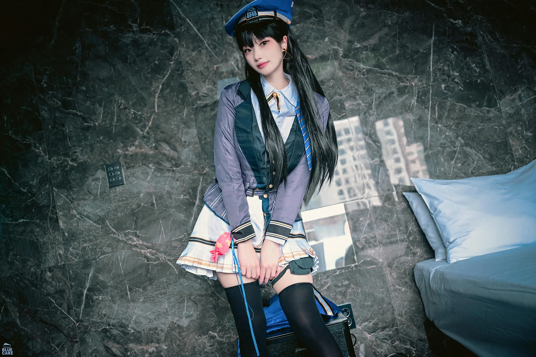 BLUECAKE No.180 Bambi制服少女丁字裤 - 8