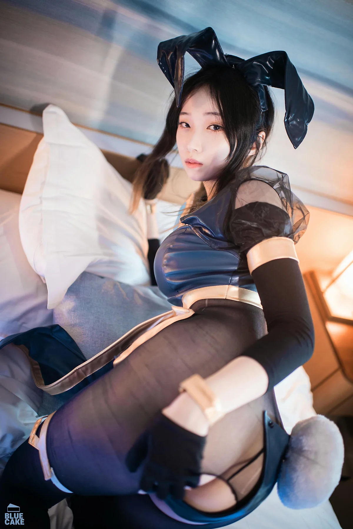 BLUECAKE No.184 Bambi制服兔女郎黑丝 - 3