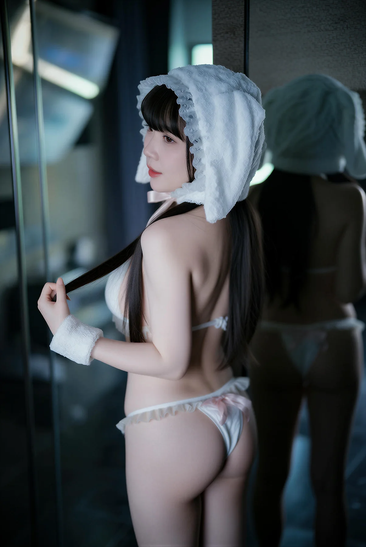 BLUECAKE No.196 Doyeon粉色俏皮兔女郎 - 10