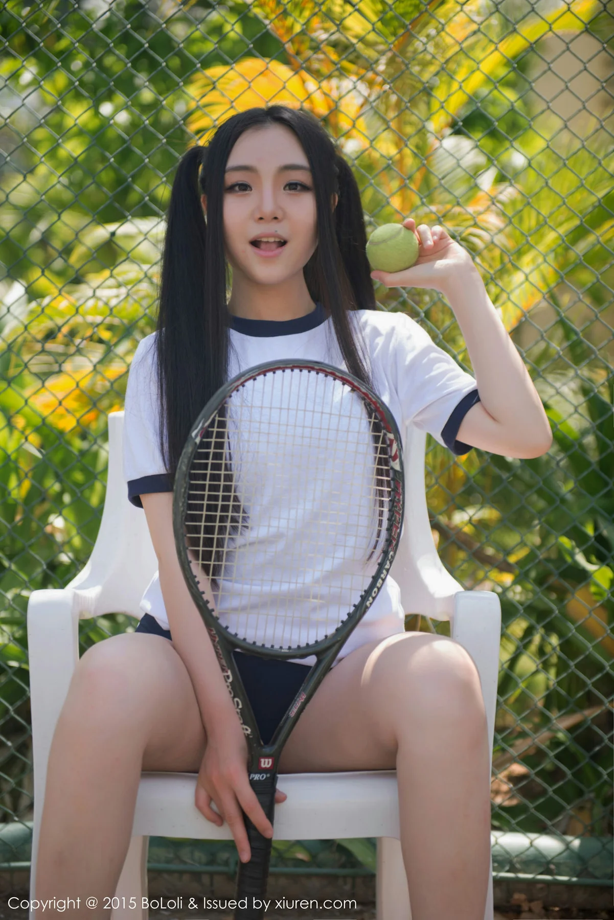 BoLoli波萝社 Vol.023 许文婷Regina 马尾少女清纯学妹 - 7