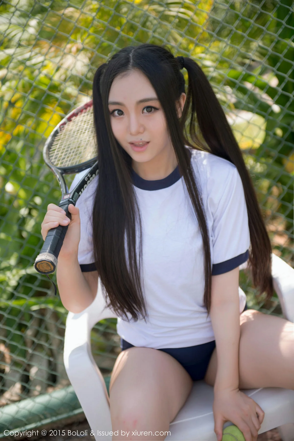 BoLoli波萝社 Vol.023 许文婷Regina 马尾少女清纯学妹 - 8