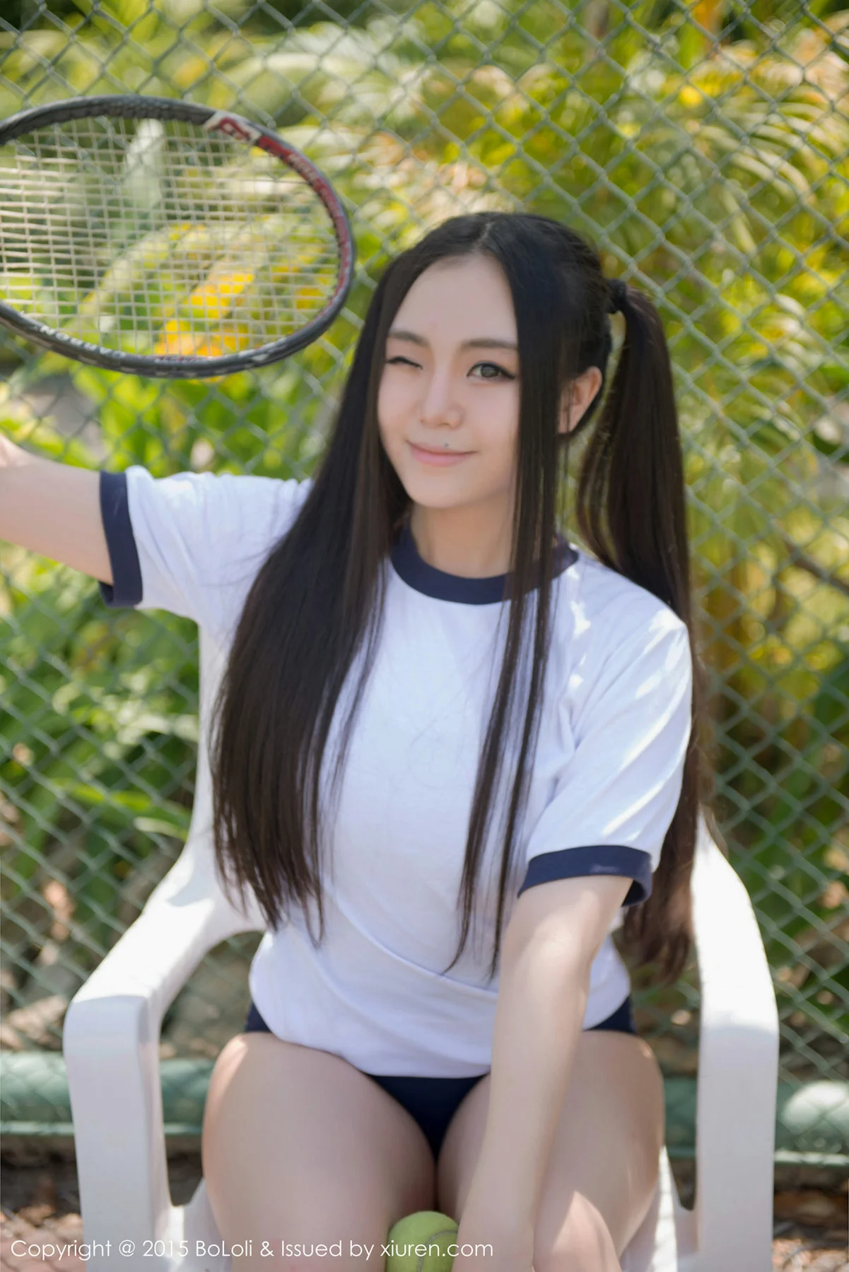 BoLoli波萝社 Vol.023 许文婷Regina 马尾少女清纯学妹 - 9