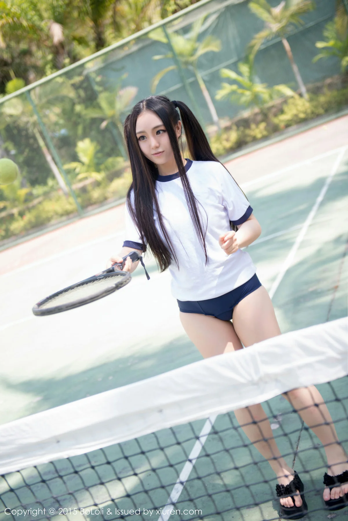 BoLoli波萝社 Vol.023 许文婷Regina 马尾少女清纯学妹 - 2