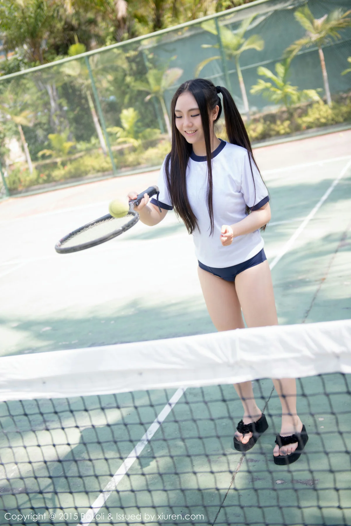 BoLoli波萝社 Vol.023 许文婷Regina 马尾少女清纯学妹 - 3