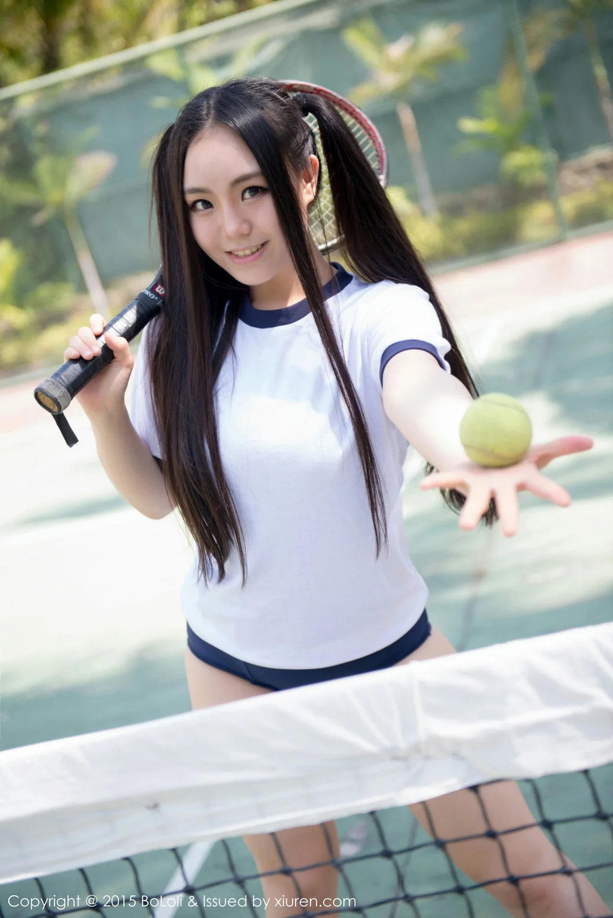 BoLoli波萝社 Vol.023 许文婷Regina 马尾少女清纯学妹 - 6