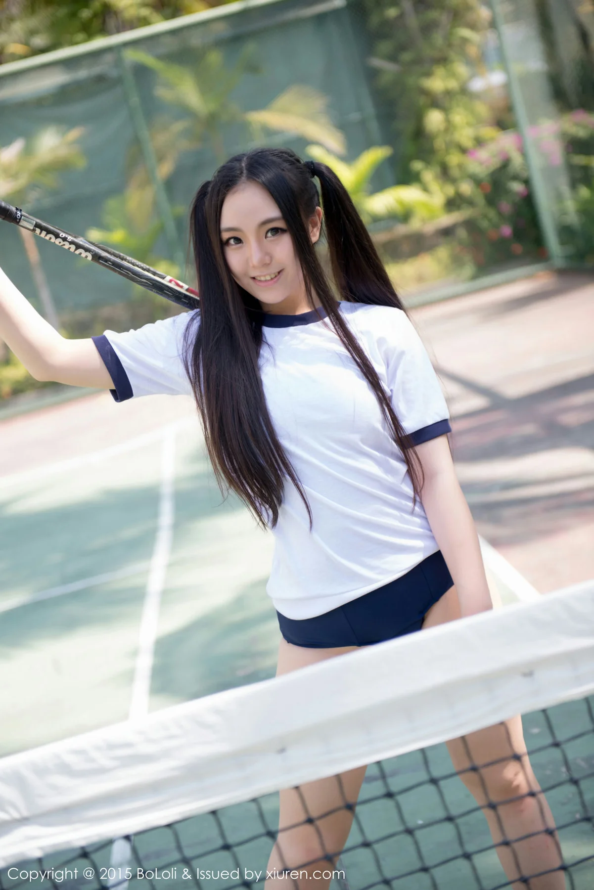 BoLoli波萝社 Vol.023 许文婷Regina 马尾少女清纯学妹 - 8