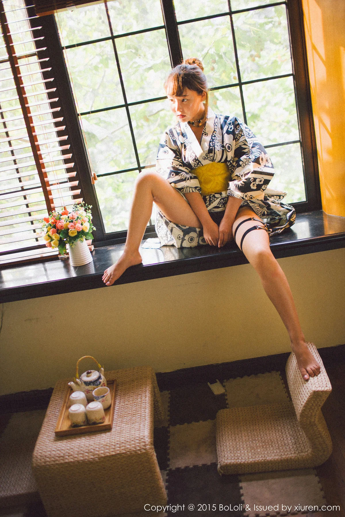 BoLoli波萝社 Vol.056 柳侑绮Sevenbaby 日系和服 - 9