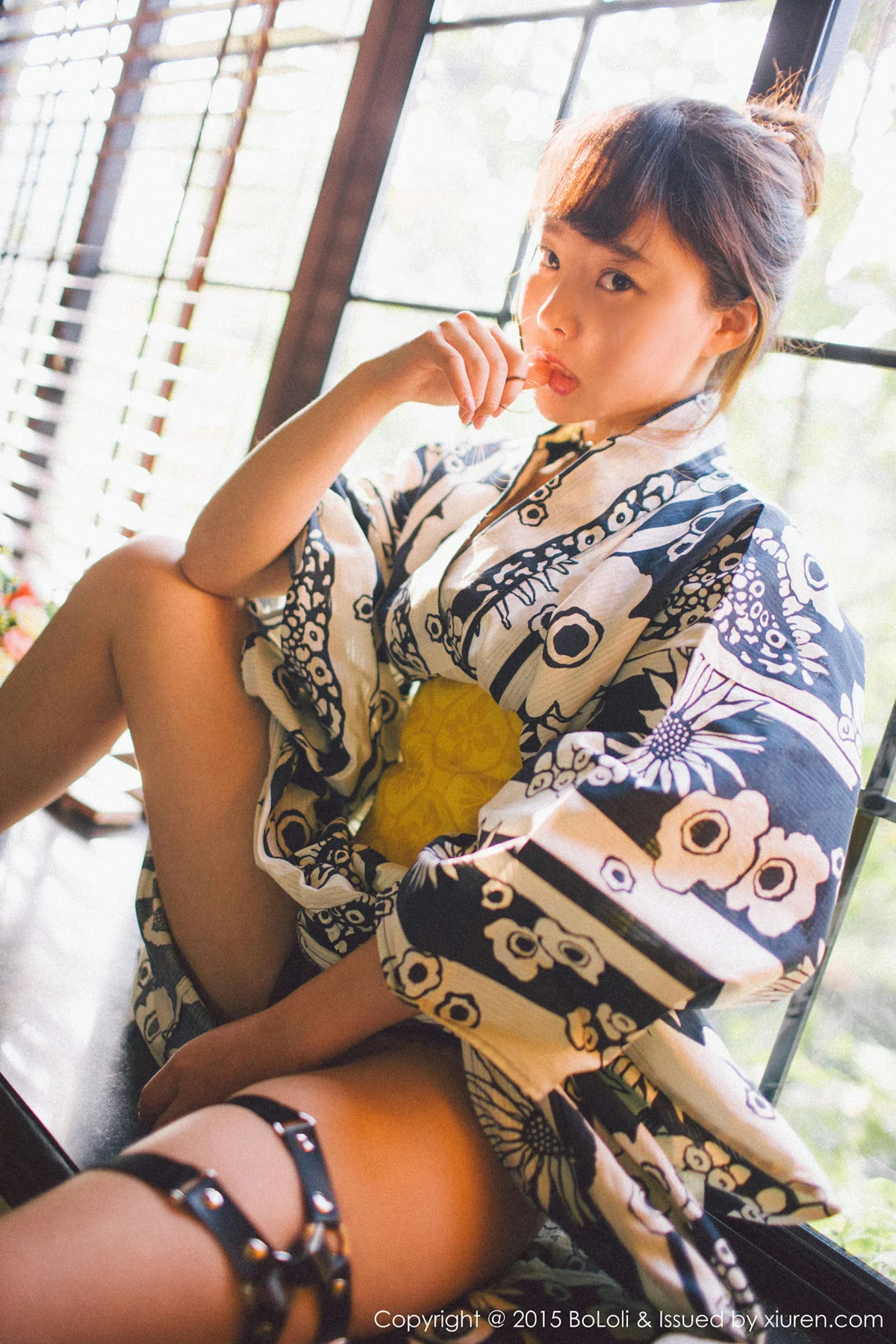 BoLoli波萝社 Vol.056 柳侑绮Sevenbaby 日系和服 - 1