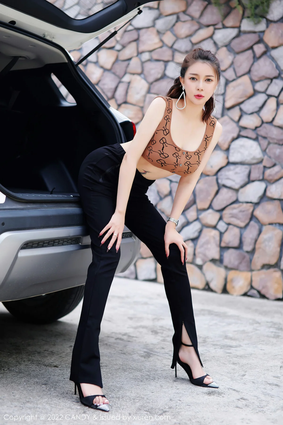 CANDY 糖果画报 Vol.085 汽车女郎 凯竹姐姐 性感写真 - 5