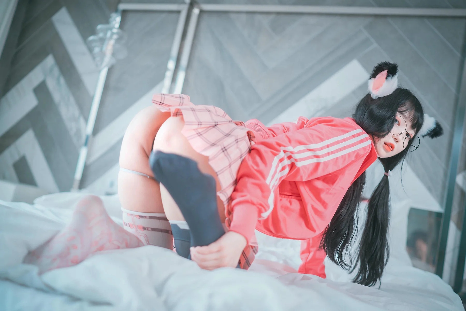 DJAWA No.001 Aram萝莉爆乳紧身裤 - 3